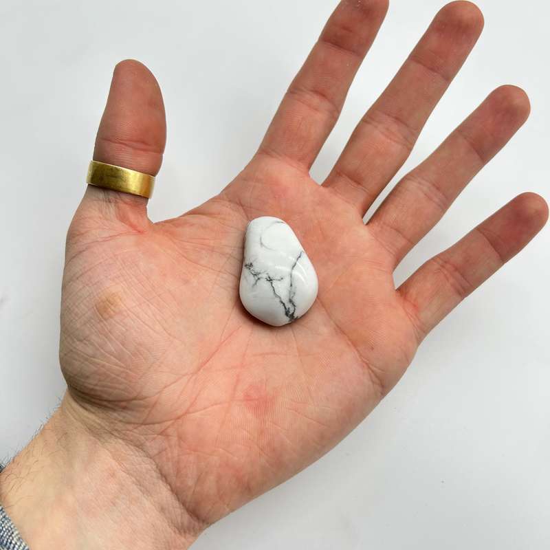 Large Tumbled Howlite