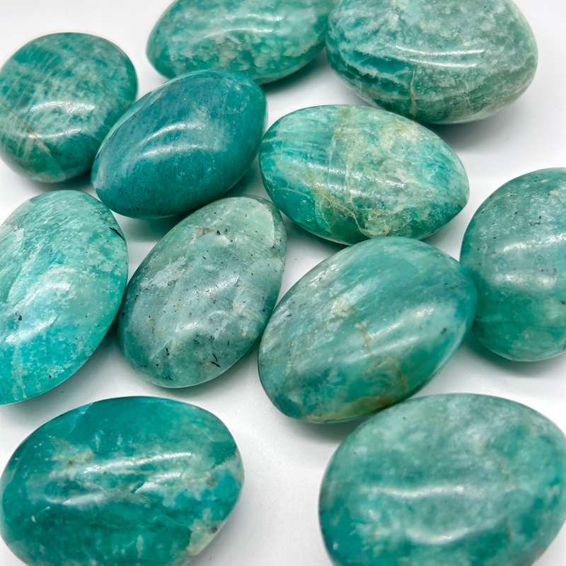 Amazonite Crystal Orbs Large