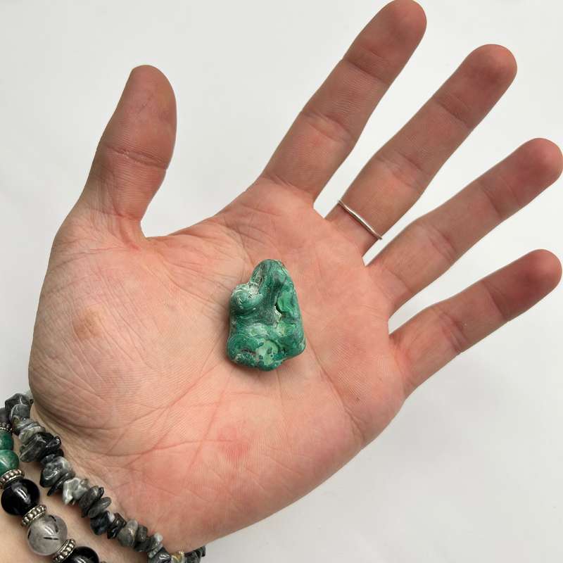 Tumbled Unpolished Malachite