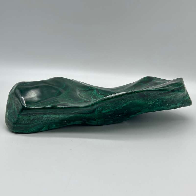 Malachite Freeform Crystal Slab