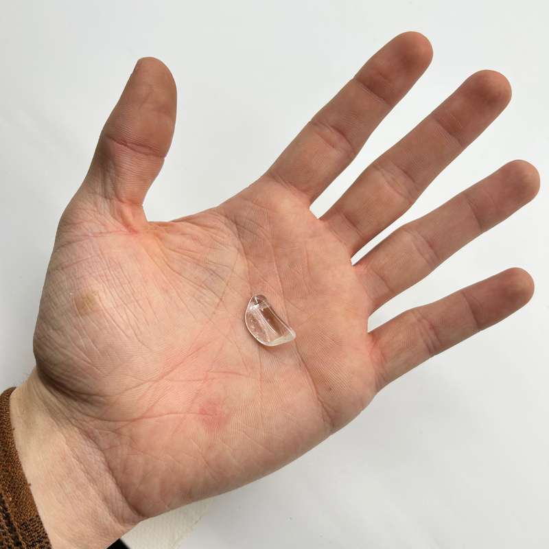 Small Tumbled Clear Quartz Crystal