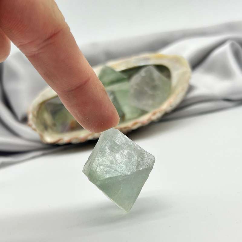 Fluorite Octahedrons