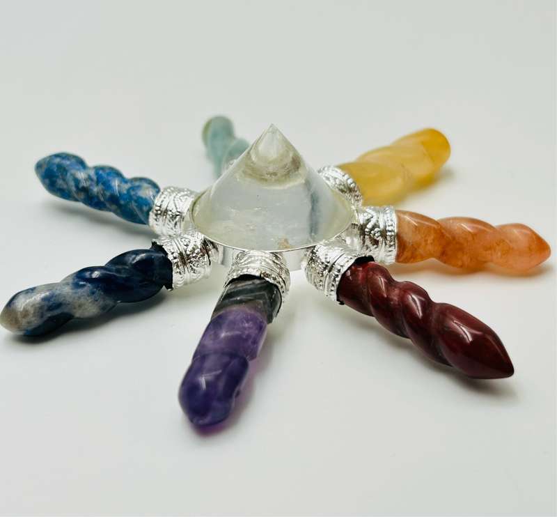 Chakra Crystal Generator Cone