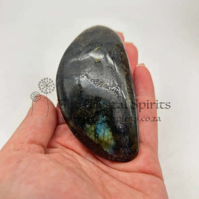 Labradorite Crystal Palm Piece