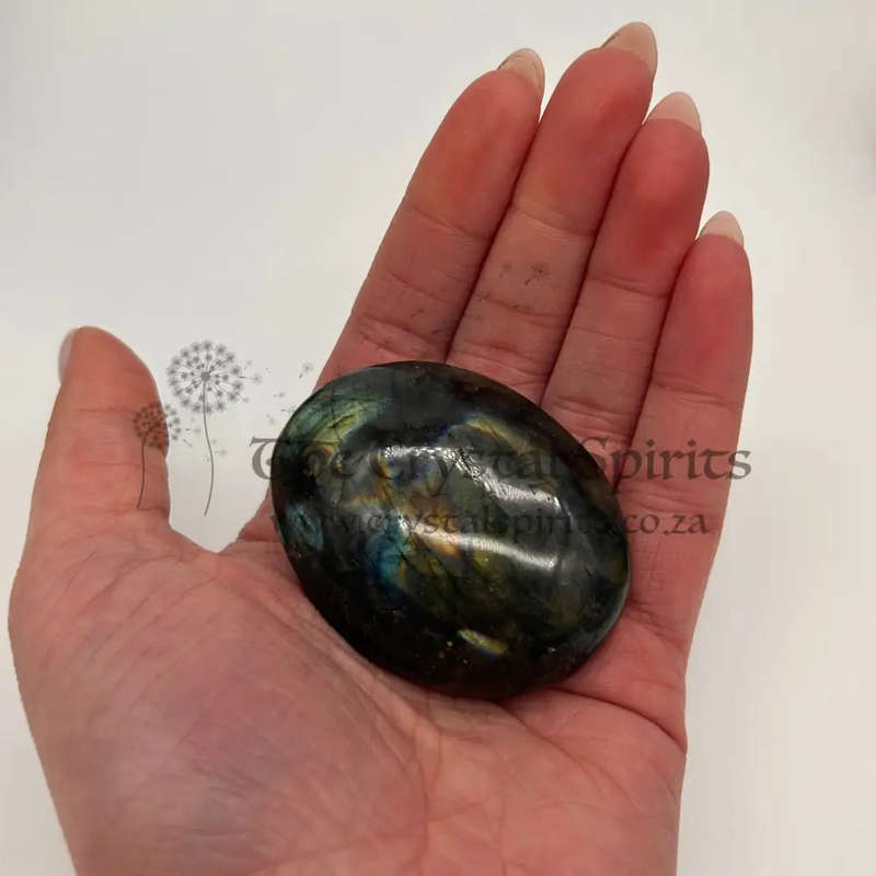 Labradorite Crystal Palm Piece