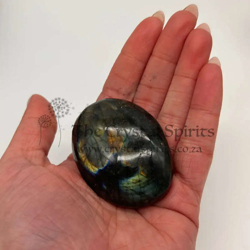 Labradorite Crystal Palm Piece