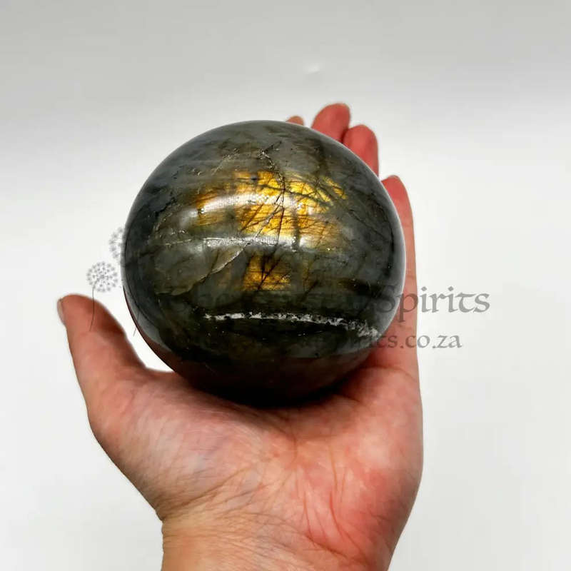 Labradorite Crystal Sphere