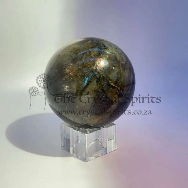 Labradorite Crystal Sphere