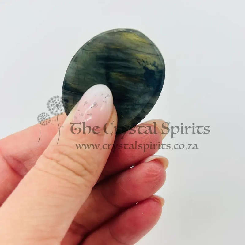Labradorite Crystal Worry Stone