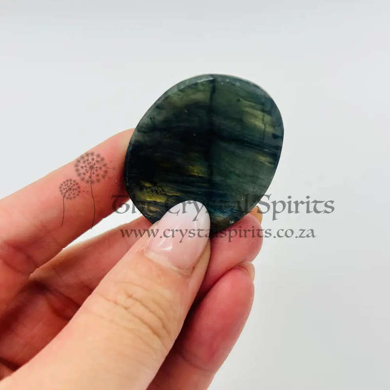 Labradorite Crystal Worry Stone