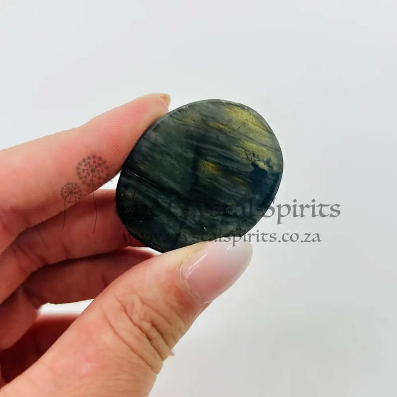 Labradorite Crystal Worry Stone