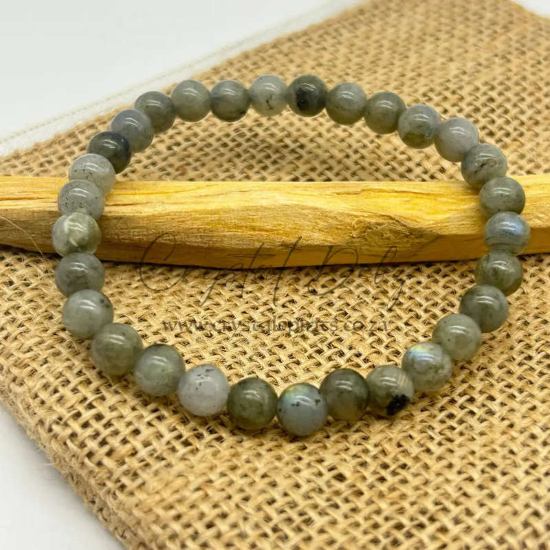 Labradorite Gemstone Bracelet -6mm
