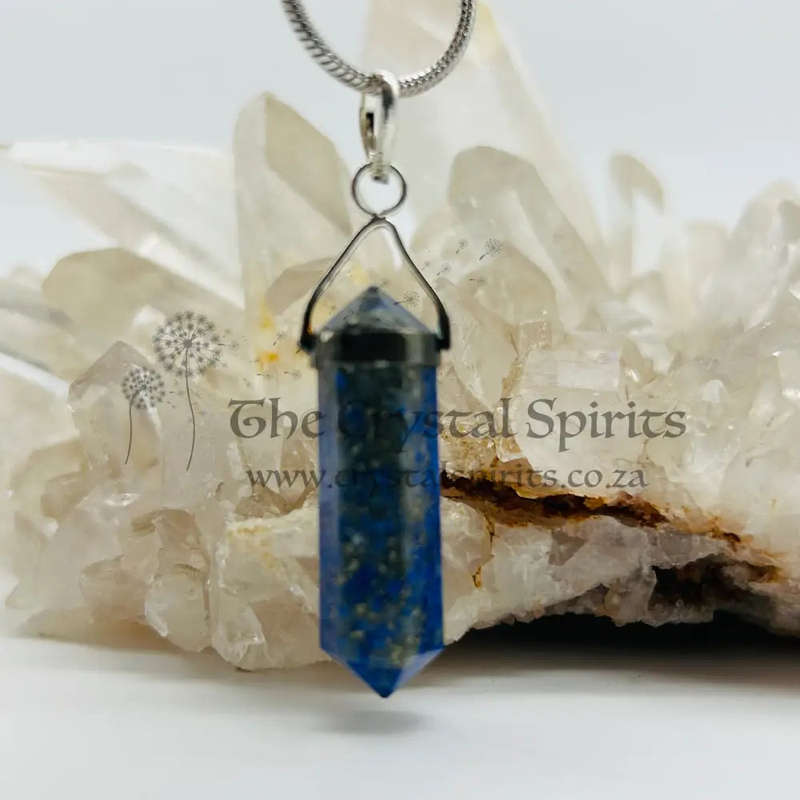 Lapis Lazuli Crystal Pendant