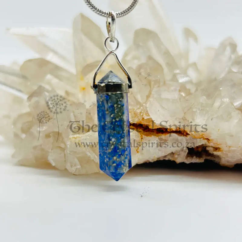 Lapis Lazuli Crystal Pendant