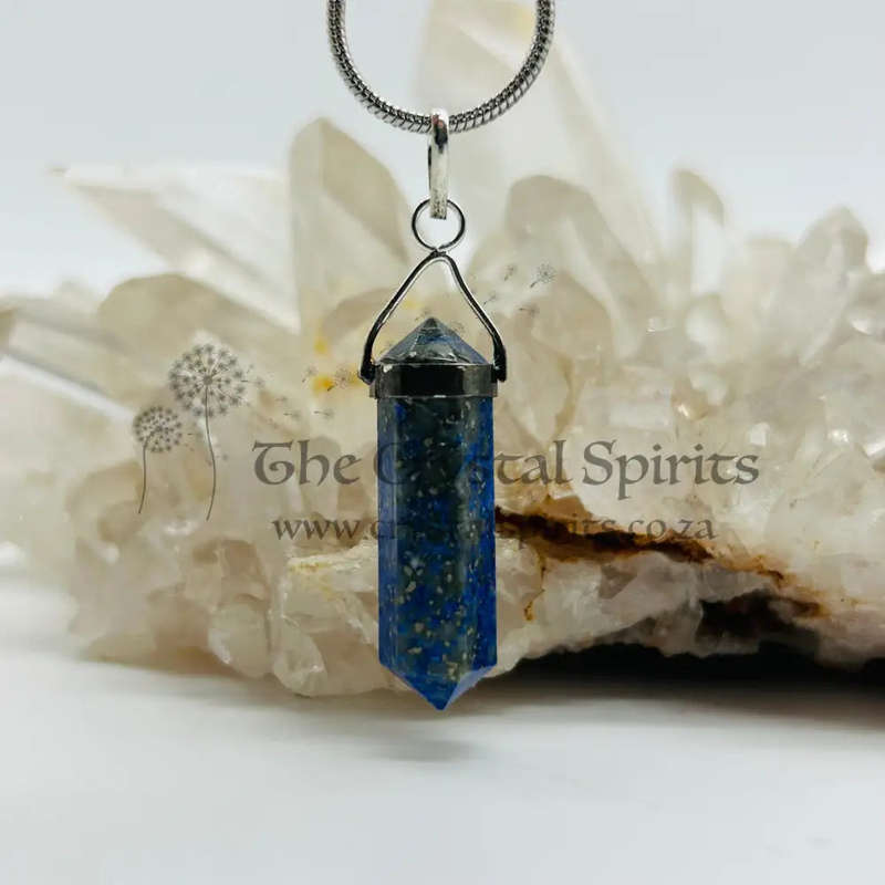 Lapis Lazuli Crystal Pendant