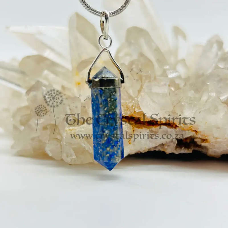 Lapis Lazuli Crystal Pendant