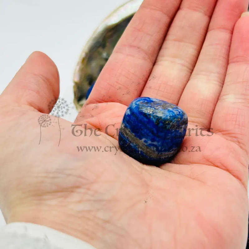 Lapis Lazuli Tumbled Cube Crystals