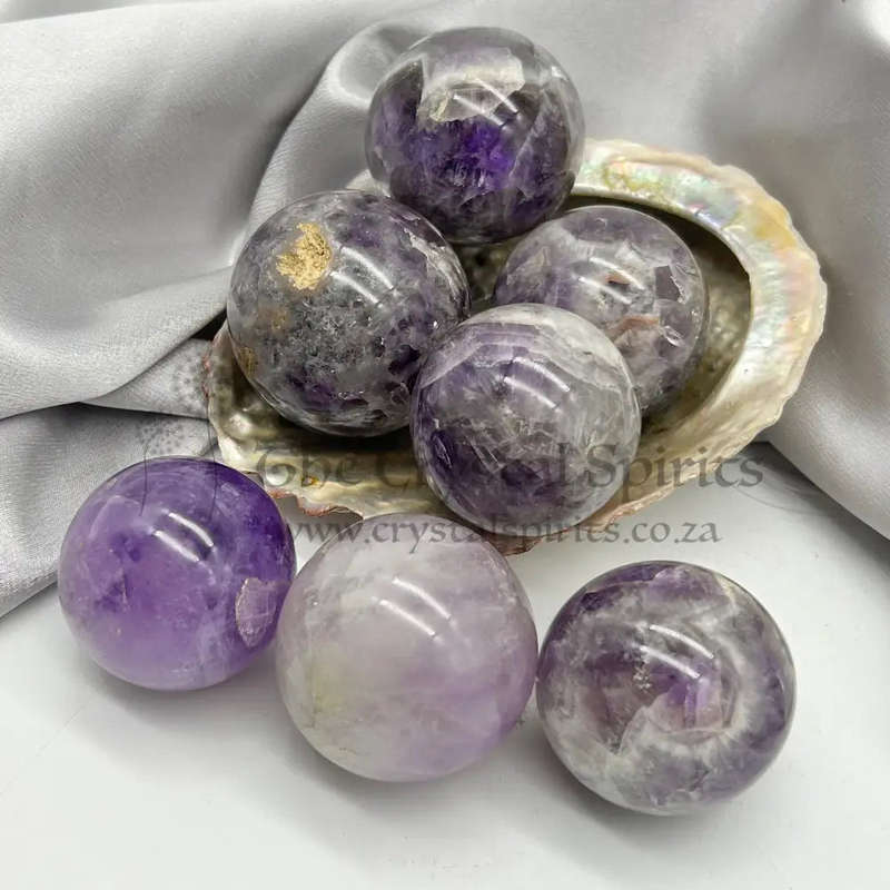 Large Amethyst Crystal Spheres