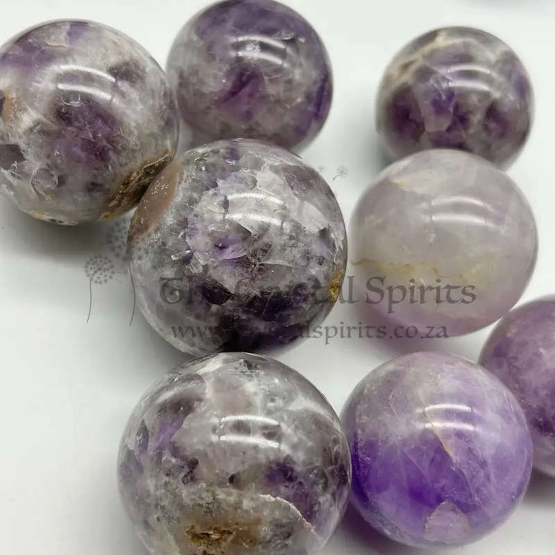 Large Amethyst Crystal Spheres