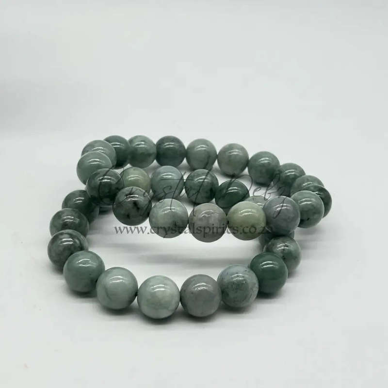 Large Jadeite Genuine Gemstone Bracelet