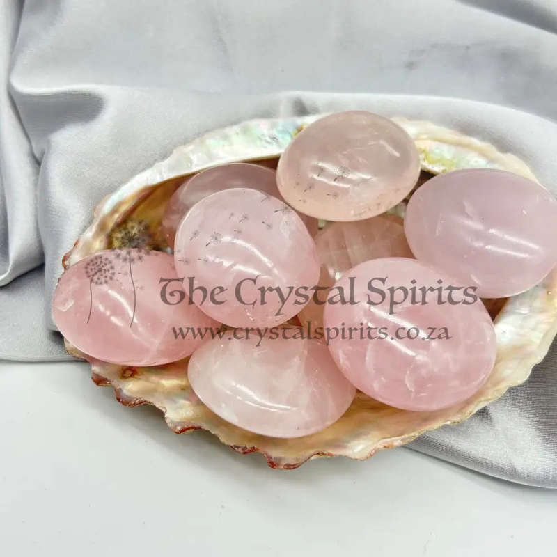 Large Rose Quartz Crystal Orbs