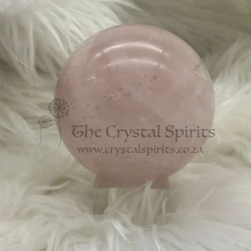 Large Rose Quartz Sphere