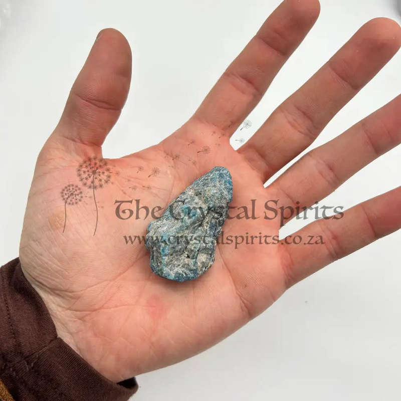Large Rough Blue Apatite
