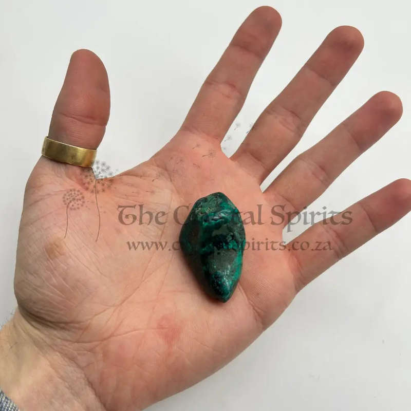 Large Tumbled Dioptase