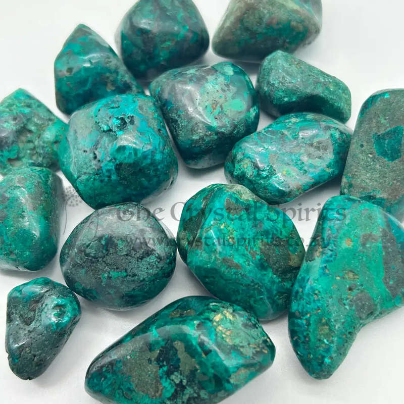 Large Tumbled Dioptase