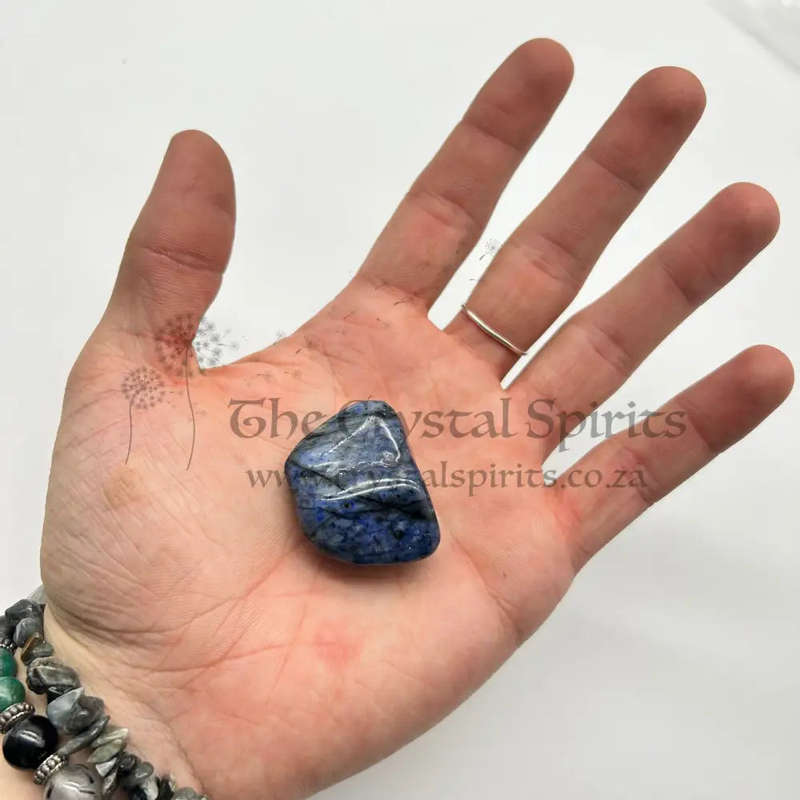 Large Tumbled Dumortierite