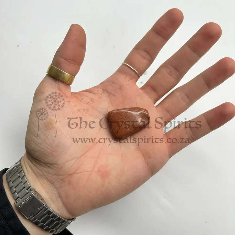 Large Tumbled Goldstone Crystals