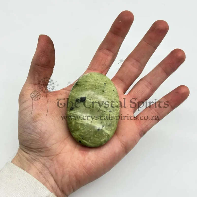 Leopard Stone (Serpentine) Galei from Madagascar