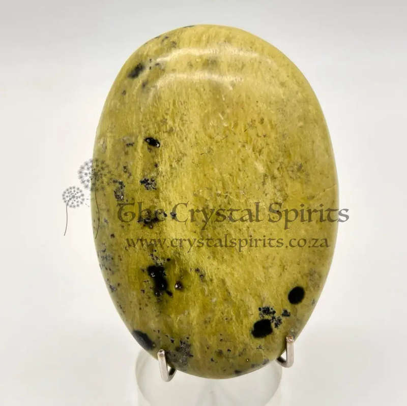 Leopard Stone (Serpentine) Galei from Madagascar