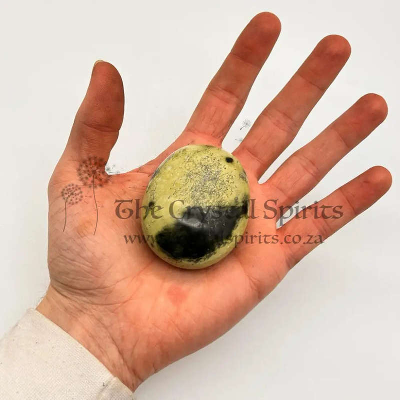 Leopard Stone (Serpentine) Galei from Madagascar