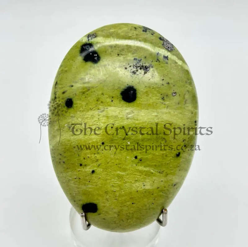 Leopard Stone (Serpentine) Galei from Madagascar