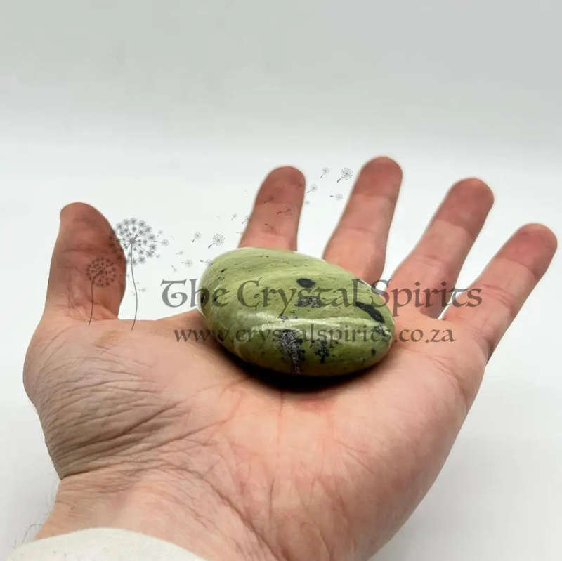 Leopard Stone (Serpentine) Galei from Madagascar