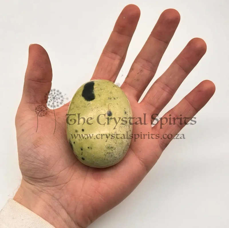 Leopard Stone (Serpentine) Galei from Madagascar