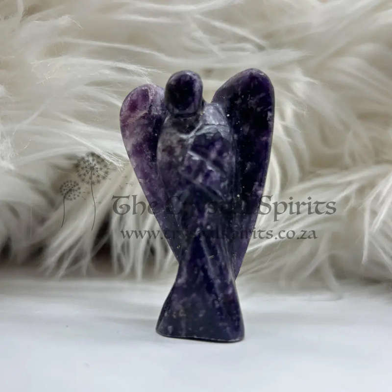 Lepidolite Crystal Angel Of Joy