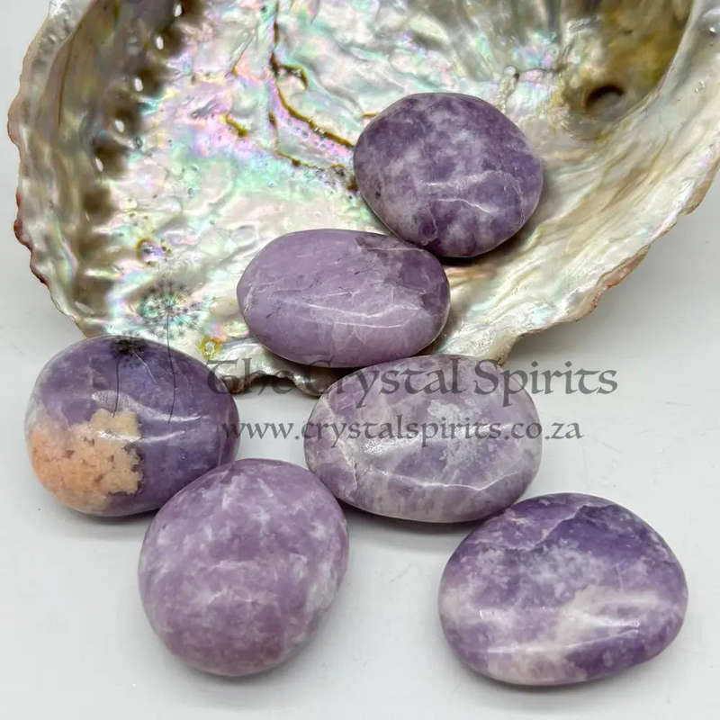 Lepidolite Crystal Orbs