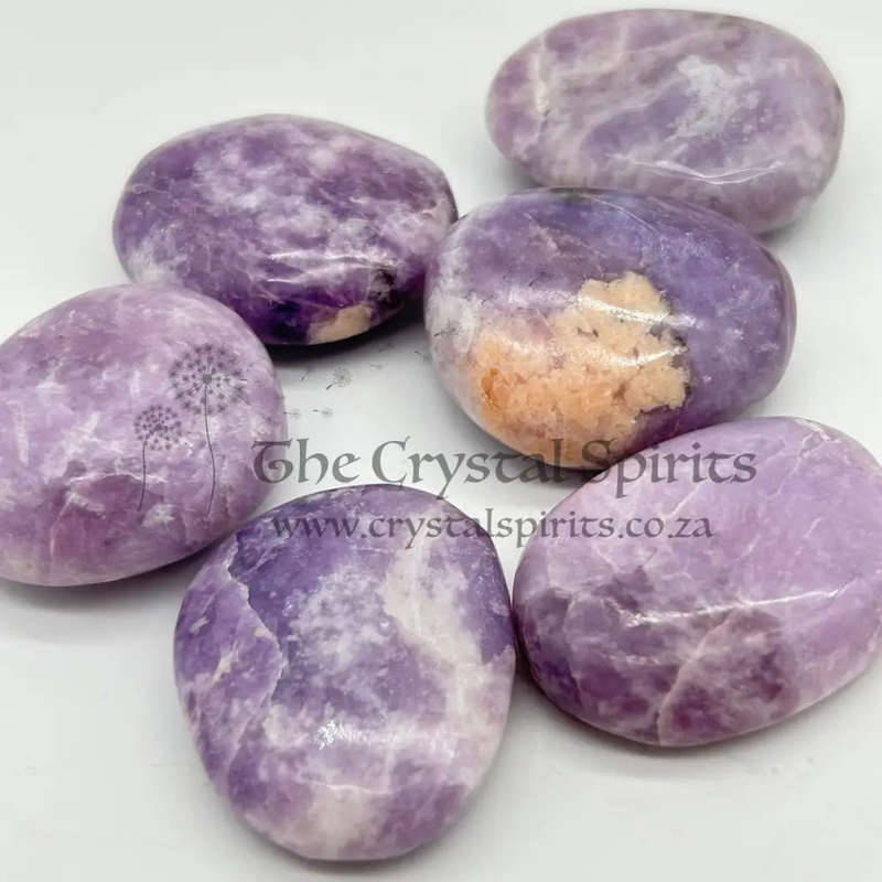 Lepidolite Crystal Orbs