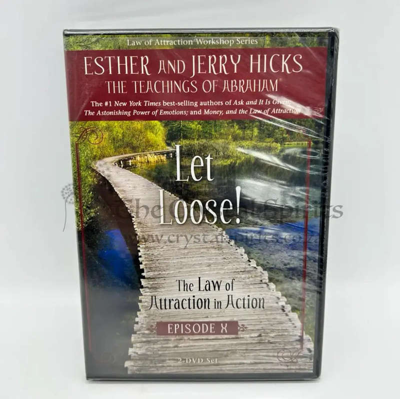 Let Loose!: The Law of Attraction in Action, Episode X. 2-DVD Set by Esther and Jerry Hicks.