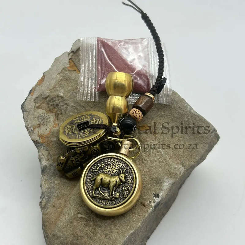 Lucky Spinning Coin Keyring -  Sheep