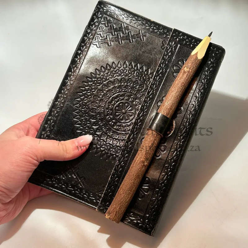 Magical Black Journal With Pen (A5)