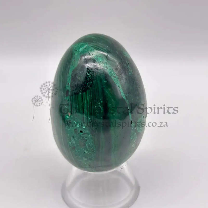 Malachite Crystal Egg