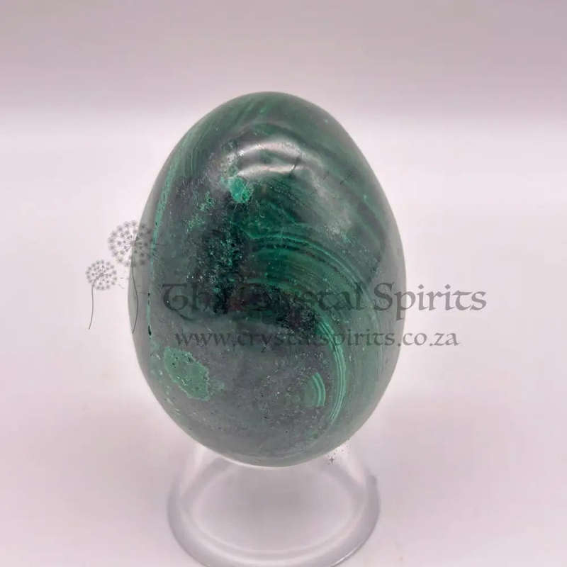 Malachite Crystal Egg