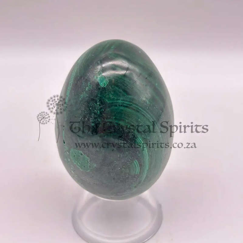 Malachite Crystal Egg