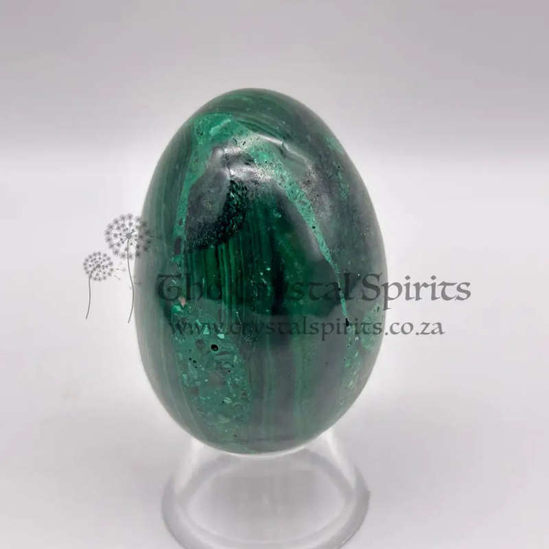 Malachite Crystal Egg