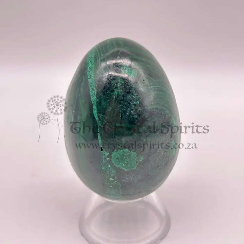 Malachite Crystal Egg
