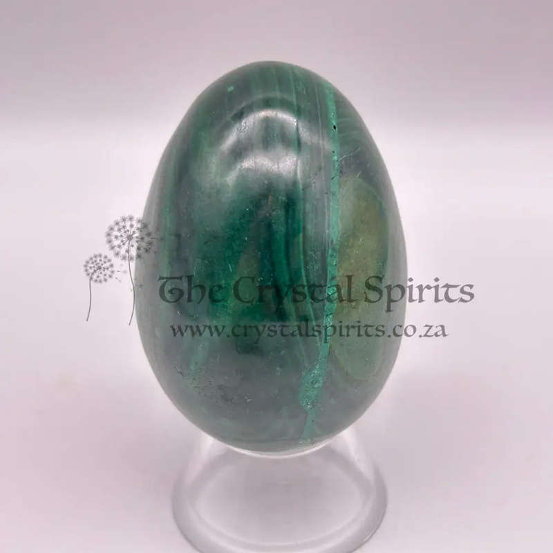 Malachite Crystal Egg