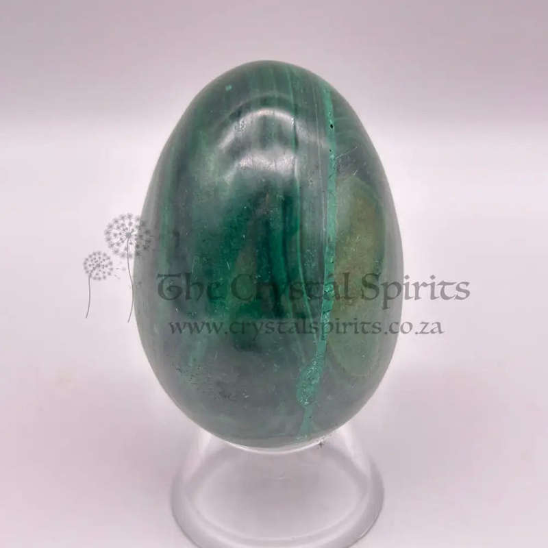 Malachite Crystal Egg